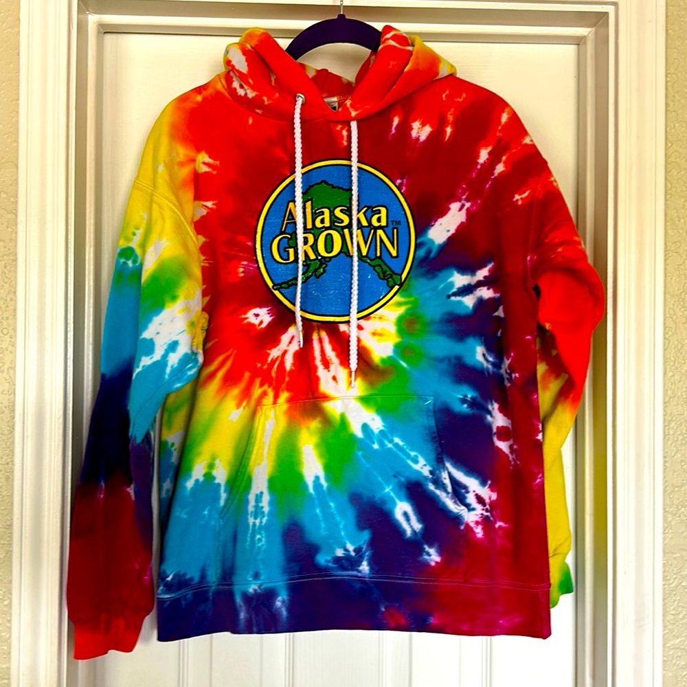COPY - Alaska Grown Tie Dye Hoodie